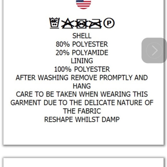 ASOS EDITION Black & White Floral Embroidered Puff Sleeve Mini Dress Size 8 NWT - Picture 11 of 12